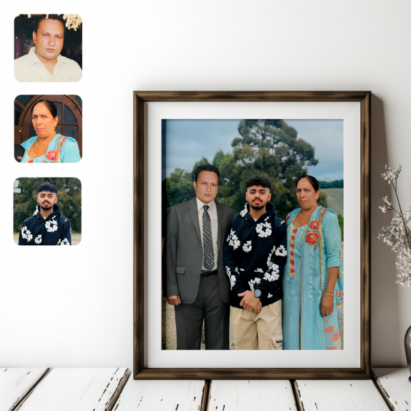 Turn Separate Photos into One Picture